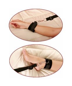 Fetish Fantasy Series Bed Bindings Restraint Kit Black