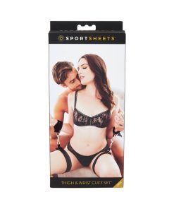 Sportsheets Thigh And Wrist Cuffs Set