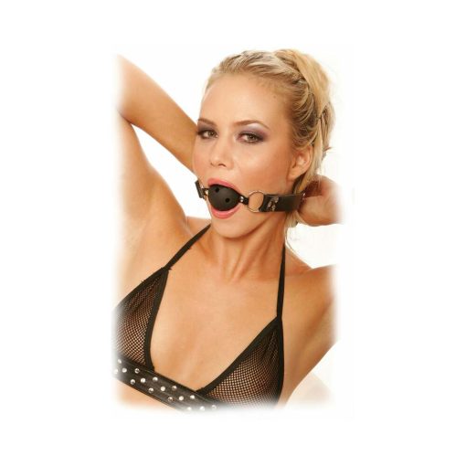 Fetish Fantasy Series Adjustable Breathable Ball Gag Black - Image 3