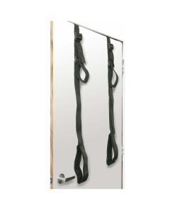 Fetish Fantasy Series Adjustable Fantasy Door Swing Black