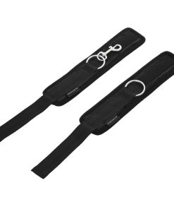 Sportsheets Soft Cuffs With Velcro Straps Black