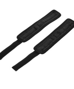 Sportsheets Soft Cuffs With Velcro Straps Black