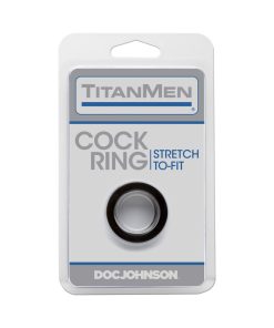 Titanmen - Cock Ring Black
