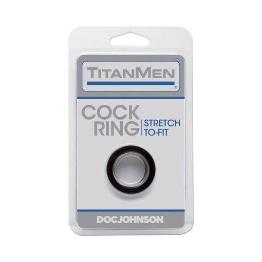 Titanmen - Cock Ring Black