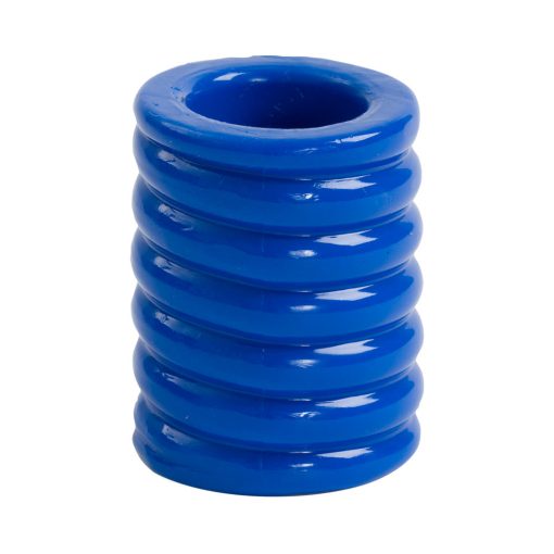 TitanMen Cock Cage – Blue Stretchy Enhancer Sleeve - Image 2