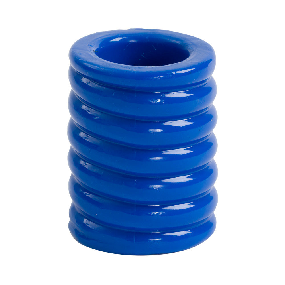 TitanMen Cock Cage – Blue Stretchy Enhancer Sleeve 2 TitanMen Cock Cage – Blue Stretchy Enhancer Sleeve - Image 2