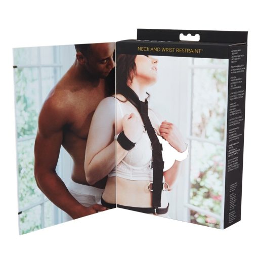 Sportsheets Adjustable Neoprene Neck & Wrist Restraint Black - Image 2
