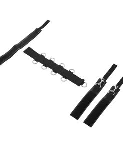 Sportsheets Adjustable Neoprene Neck & Wrist Restraint Black
