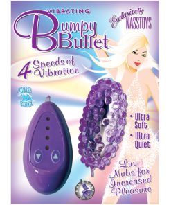 Vibrating Bumpy Bullet (Purple)