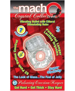 Macho Crystal Coll Erection Keeper (Clear)
