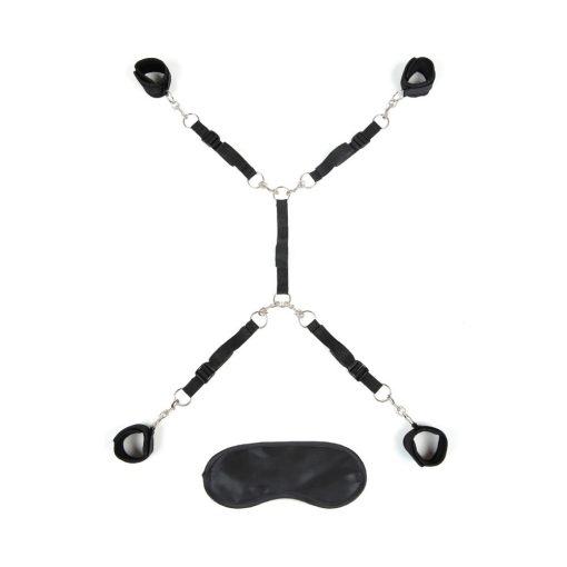 Lux Fetish Bed Spreader Black - Image 3