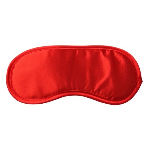 Sportsheets Sex & Mischief Satin Blindfold Red - Image 2