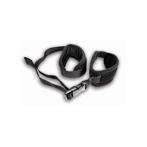 Sportsheets Sex & Mischief Adjustable Handcuffs Black - Image 2