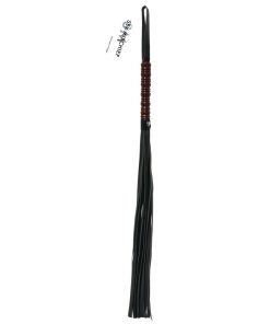 Sportsheets Sex & Mischief Mahogany Flogger Black