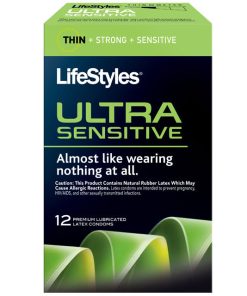 Lifestyles Ultra Sensitive Condoms (12 Pack)