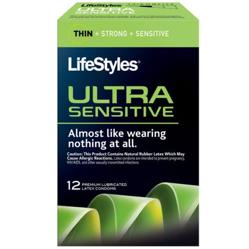 Lifestyles Ultra Sensitive Condoms (12 Pack)