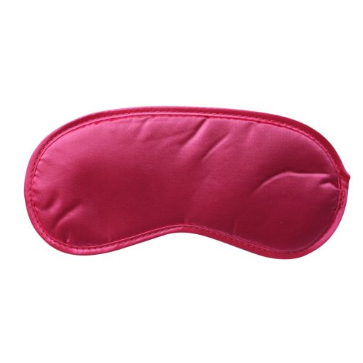 Sportsheets Sex & Mischief Satin Blindfold Hot Pink - Image 2