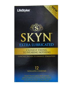 Lifestyles Skyn Extra Lubricated Condoms (12 Pack) (Box Packaging)