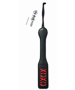 Sportsheets Sex & Mischief 'Xoxo' Paddle Black
