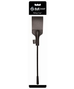 Sportsheets Sex & Mischief Riding Crop Black