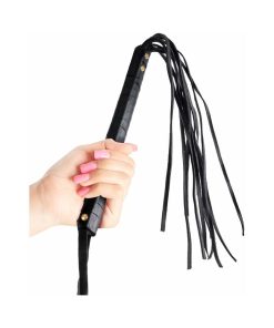 Fetish Fantasy Series Limited Edition Cat-O-Nine Tails Flogger Black