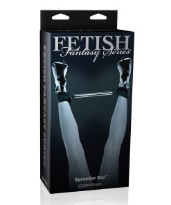 Fetish Fantasy Series Limited Edition Adjustable Spreader Bar Black/Silver