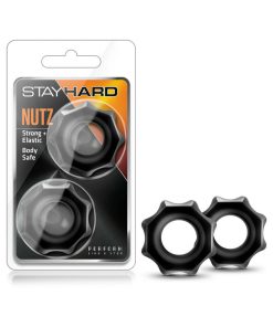 Stay Hard Nutz Cockring 2-Pack Black