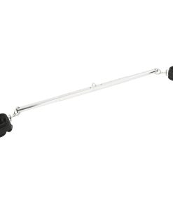 Sportsheets Expandable Spreader Bar & Cuffs Set Black
