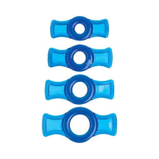 Titanmen - Cock Ring Set Blue - Image 2