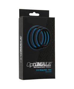 Optimale  3 C-Ring Set  Thin Black