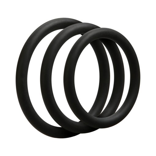 Optimale  3 C-Ring Set  Thin Black - Image 2