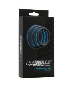 Optimale  3 C-Ring Set  Thin Slate
