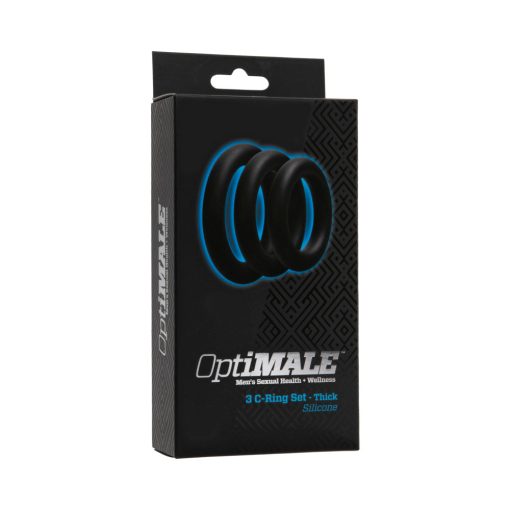 Optimale  3 C-Ring Set  Thick Black
