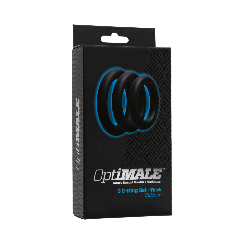 Optimale 3 C-Ring Set Thick Black 1 Optimale  3 C-Ring Set  Thick Black