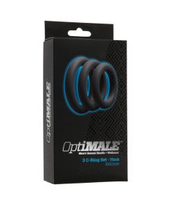 Optimale  3 C-Ring Set  Thick Slate