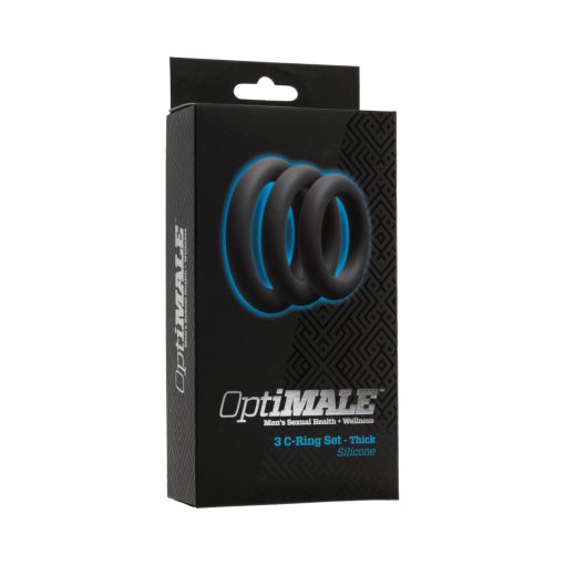 Optimale  3 C-Ring Set  Thick Slate