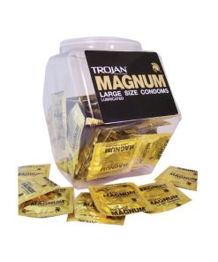 Trojan Magnum Large Size Latex Condoms (Bowl Of 40)
