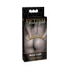 Fetish Fantasy Gold Metal Cuffs With Quick-Release Gold