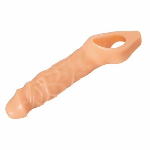 Size Matters Really Ample Penis Enhancer Sheath Beige - Image 2