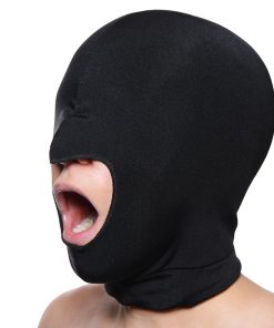 Master Series Facade Spandex Hood With Mouth Hole Black