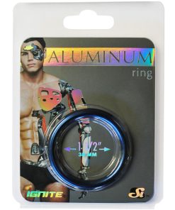 Si Anodized Aluminum Ring Cobalt Blue 1.5In