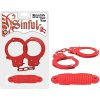 Sinful Metal Cuffs With Keys & 118In. Love Rope (Red)