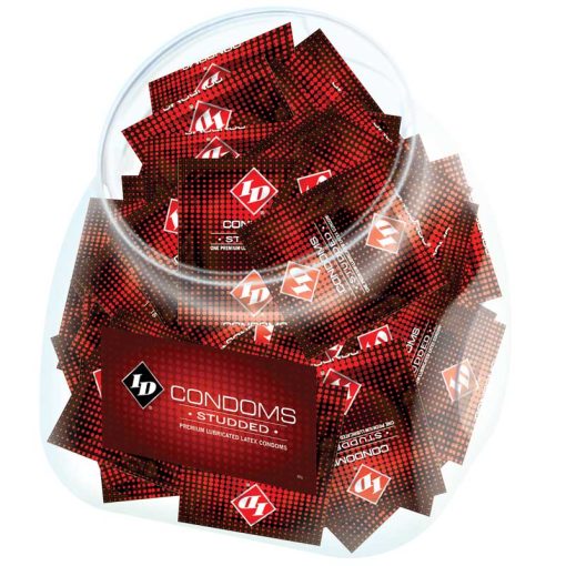 Id Studded Condom Jar (144/Jar)