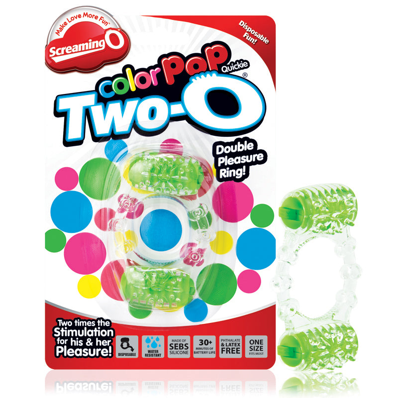 Screaming O Two-O Color Pop Green 1 Screaming O Two-O Color Pop Green