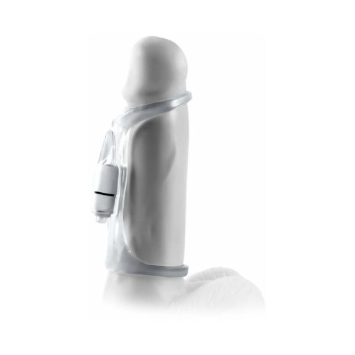 Fantasy X-Tensions Vibrating Cock Sling Clear - Image 2