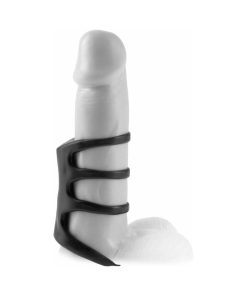 Fantasy X-Tensions Vibrating Power Cage Black
