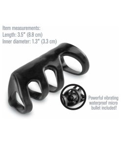 Fantasy X-Tensions Vibrating Power Cage Black