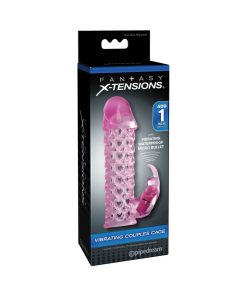 Fantasy X-Tensions Vibrating Couples Cage 1 In. Extension Pink