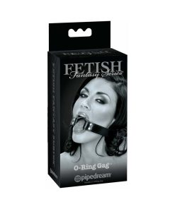Fetish Fantasy Series Limited Edition Adjustable O-Ring Gag Black