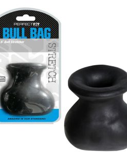 Perfect Fit Bull Bag Xl 1.5In Ball Stretcher - Black